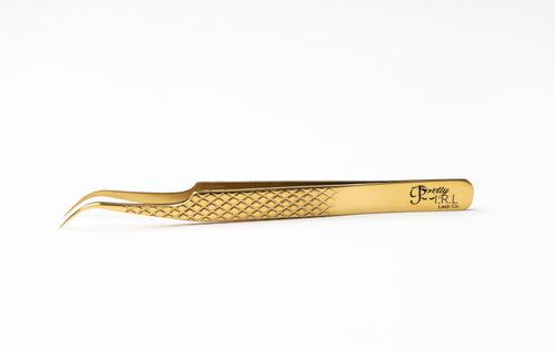 ‘Baby Girl’ Curved Tweezers